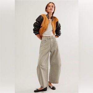 Citizens of Humanity Horseshoe Jean in Cinder Wide Barrel Leg Size 34